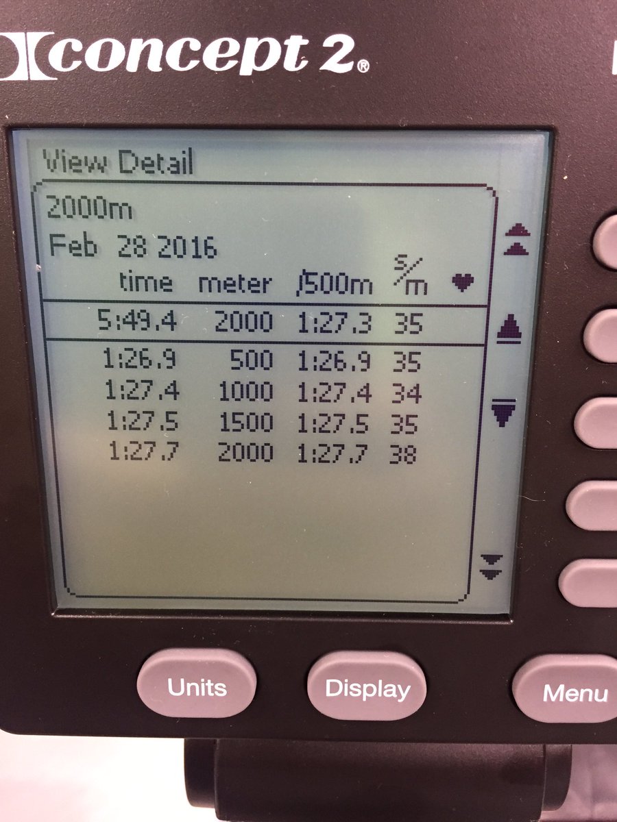 James Letten of the University of Wisconsin is the new Men's Open Hwt champ with a 5:49.4 #crashb