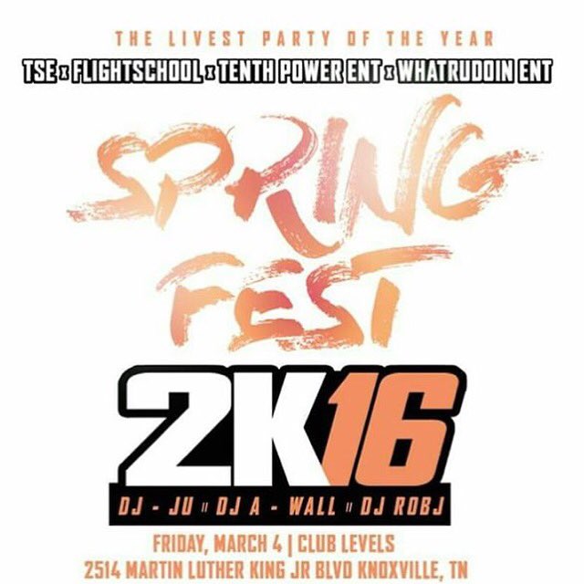 JuWrightTN's tweet photo. Friday we're back in the mix at @levelsknoxville ! #DJayJu #DJAWall 🙏🏽💯 #Again ! https://t.co/HrDEzBkhUc