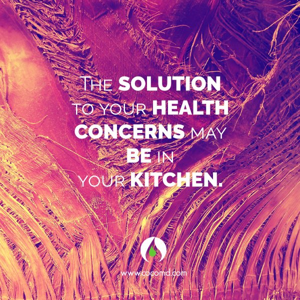 getcocomd's tweet photo. The solution to your health concerns may be in your kitchen.
#COCOMD Healthy Inspiration https://t.co/z5l5zaX89f https://t.co/P935GKORSj