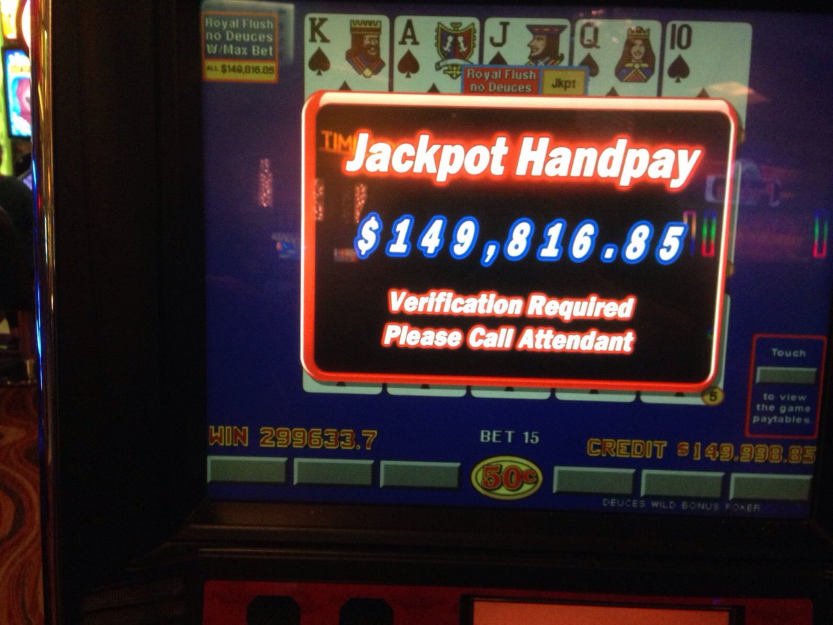 Monster dealt Royal flush!