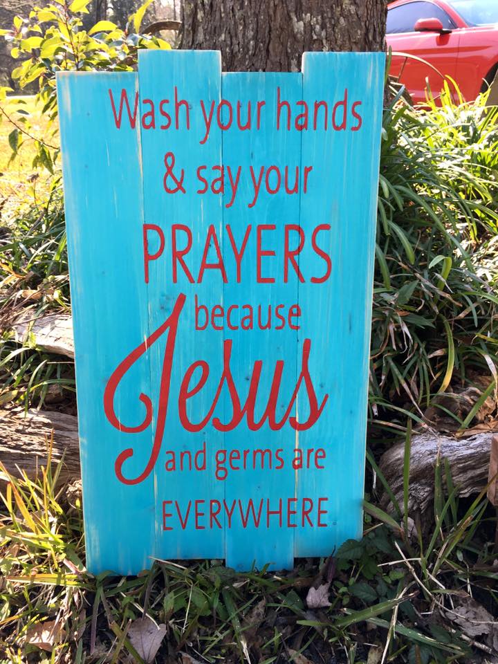 anther one of our sign done at a party