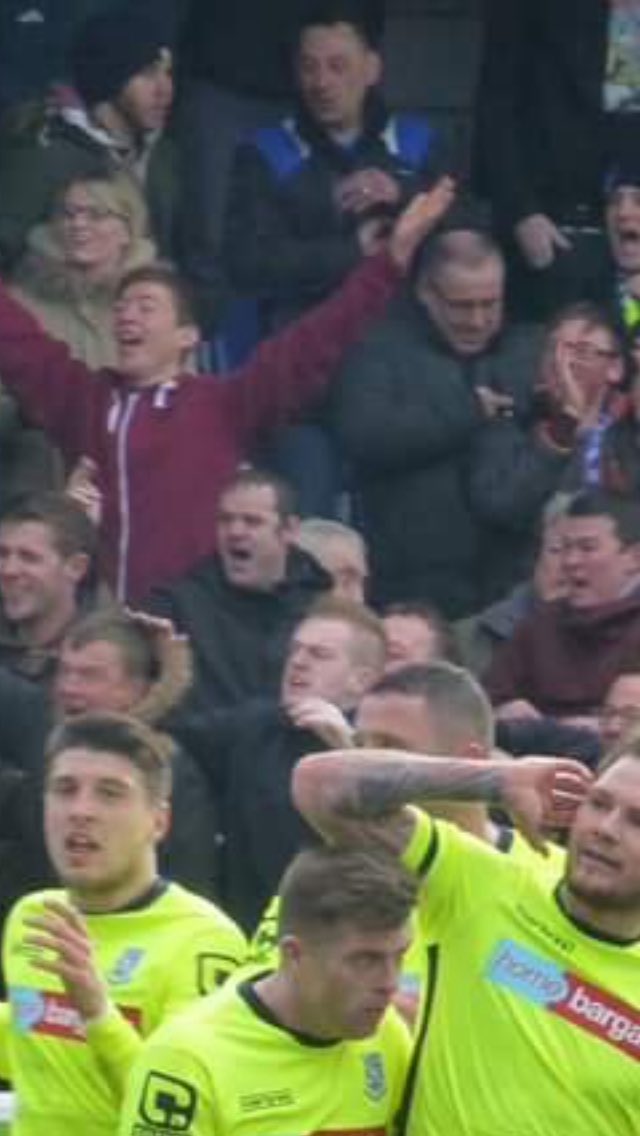 NotTotalTRFC's tweet image. When you find Tranmere's most famous milkman getting involved in the goal celebrations...
#WheresGinny