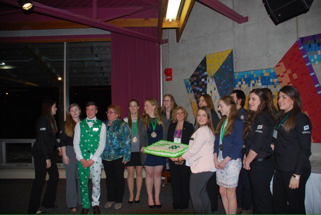 4HGina's tweet photo. Out with the old, in with the new! Congrats to the 2016 Ambassadors as they officially begin their adventure! 💚🍀 https://t.co/dVPC0Qewe1