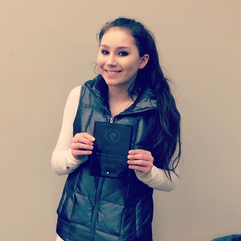Congrats to G17 Caroline Caraballo @carolinecaraballo for winning regionals this weekend! #cynwydregionals #jrsquas…
