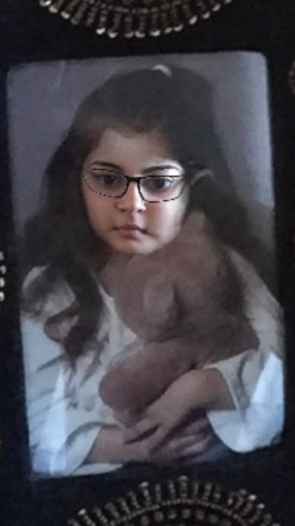 I face swapped with a baby pic of Mel