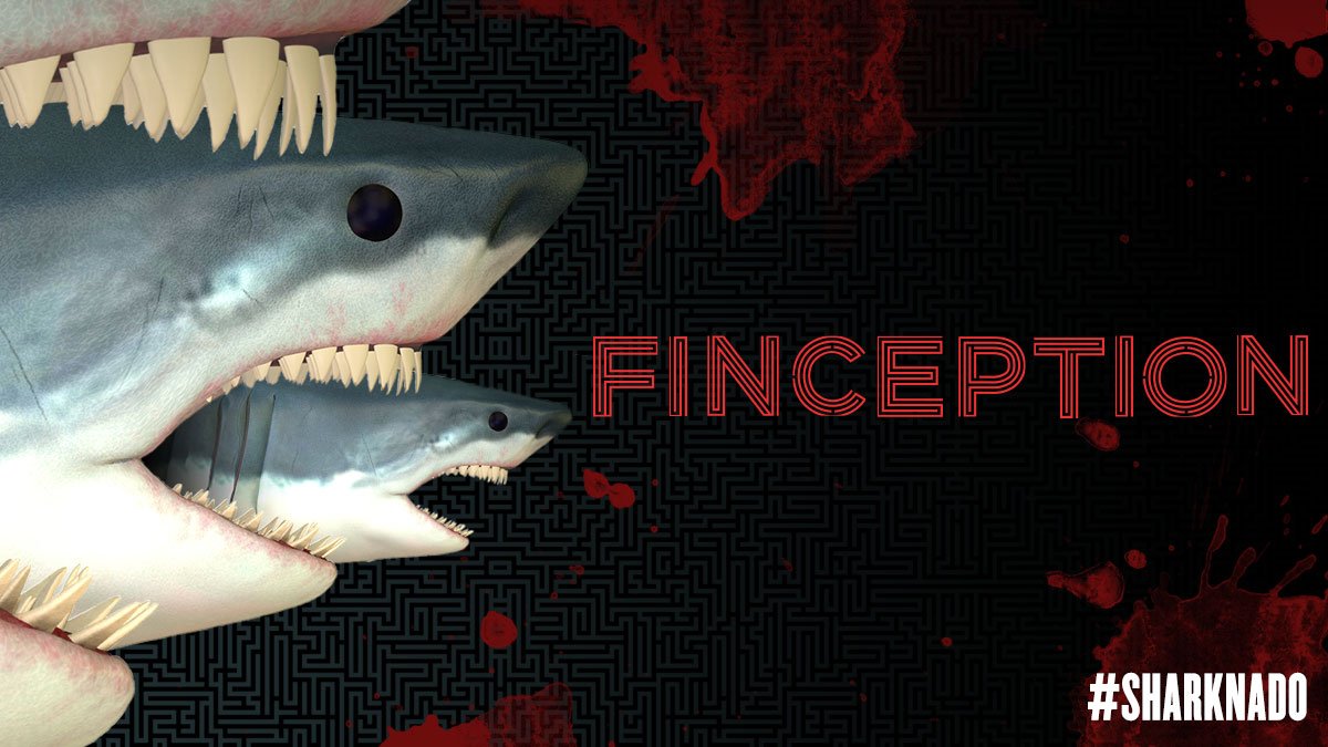 SharknadoSYFY's tweet photo. You're waiting for a shark. A shark that'll take you far away.🐬😴 #Sharknado #Oscars https://t.co/xNAvfOsGHK