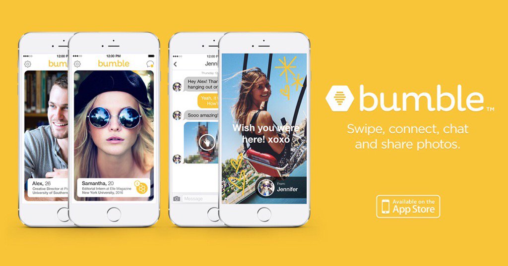 SaSmall's tweet photo. Checking out the buzz on @bumble_app. Have you tried it yet? #downloadbumble https://t.co/ASz0wisoCu