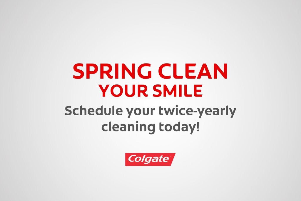 ColgateFanClub's tweet photo. Spring is coming... When was your last cleaning? #ColgateSmile https://t.co/JIdsvSIAC5