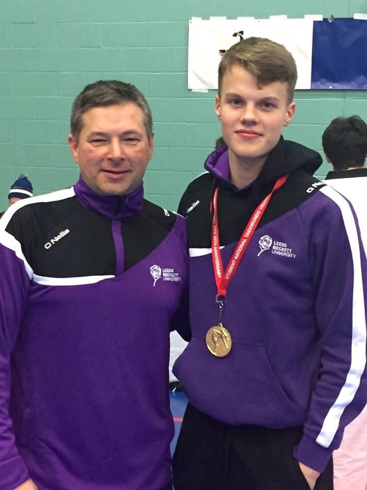 MIKETaekwondo's tweet image. @QuestTaekwondo @carnegiesport @Jake_TKD Now British Student Champion as well as British Champion #Taekwondo