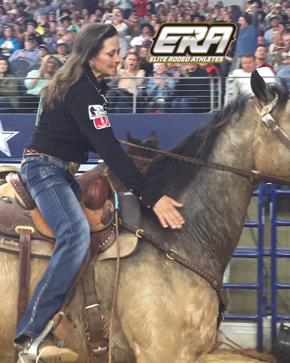 WCRARodeo's tweet photo. Lisa Lockhart and Louie smoked them again!!! She is headed to the final round of #TheAmerican! #TripleCrown! https://t.co/Honl0Cnjyo