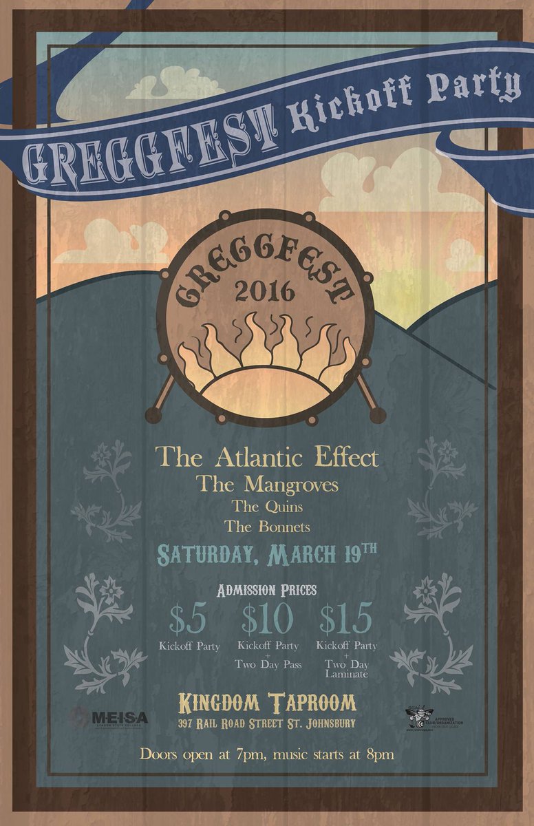 Suncooked's tweet photo. That kick drum is looking pretty sweet #Greggfest2016 https://t.co/h4cNp0YaTt