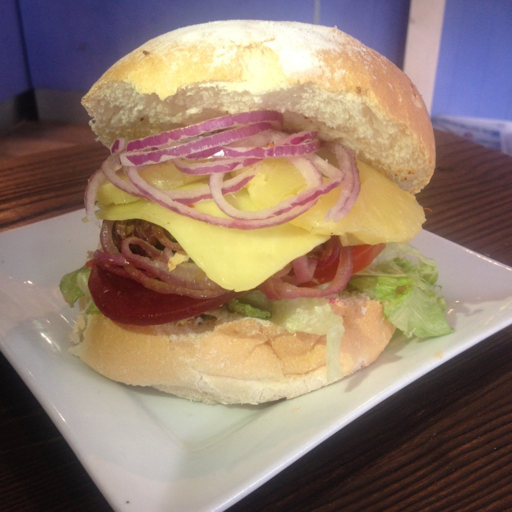 thechicknshack's tweet image. Treat yourself on the final day of Summer to a hot and tasty #JamaicanMeCrazy Burger!