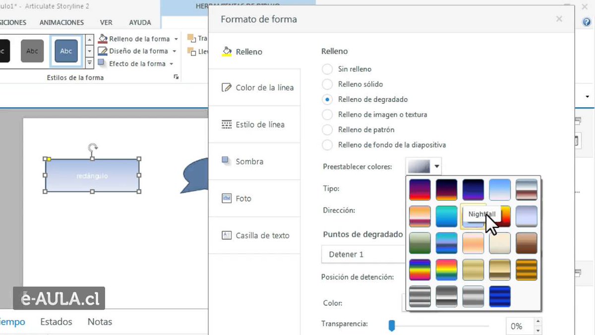 CursosTICs's tweet photo. Articulate Storyline 2: Manejo de formato de formas avanzado ➜ https://t.co/6vMvfMSdEn https://t.co/NyVoP2C0tL