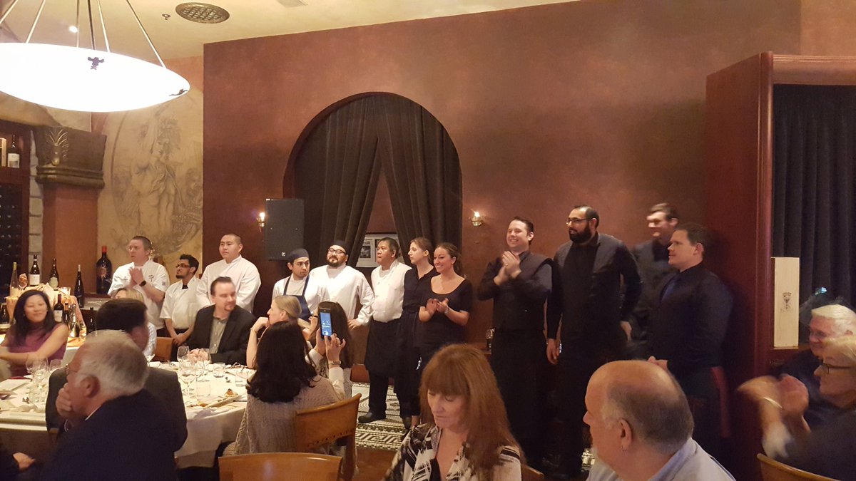 Thank you to the talented kitchen staff <a href="/laterrazza/">Ristorante La Terrazza, via Madrid 2</a> for an enquire meal #vanwinefest #viwf #viwf2016