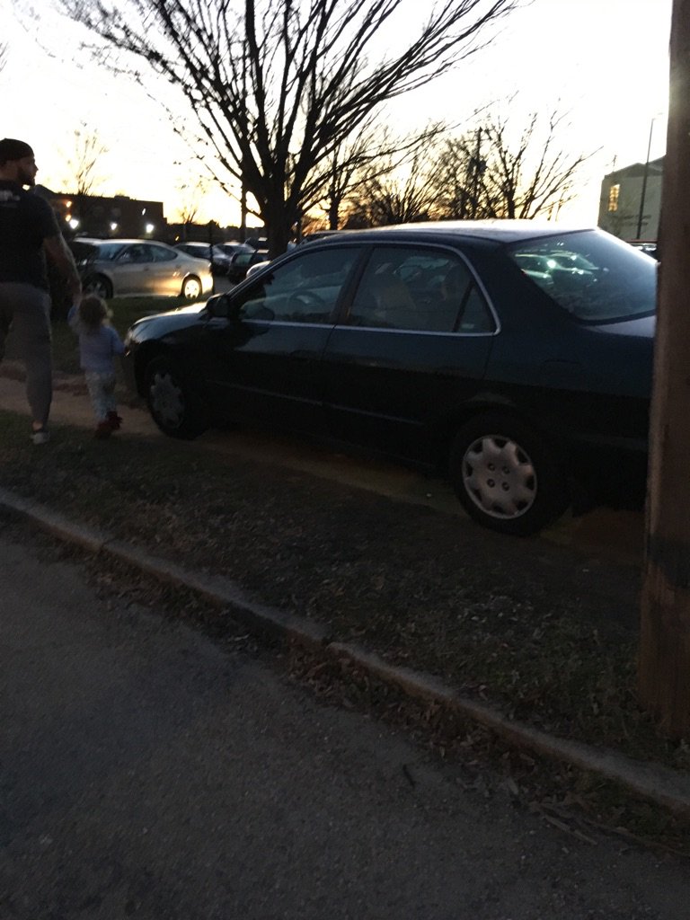 3 cars parked ON the sidewalk in Randolph at a church. Seriously?!? <a href="/richmondpolice/">Richmond Police</a> #rva #vcu #comeonnow