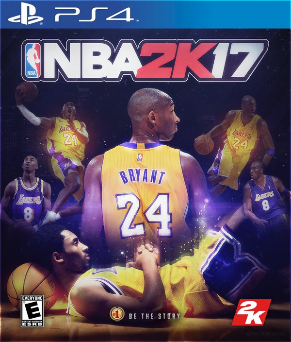 NickTheBullsFan's tweet image. NBA 2K17 COVER ART! #NBA2K17 (Made by @CraphixStudios ) RT If you want Kobe on the cover of #NBA2K17