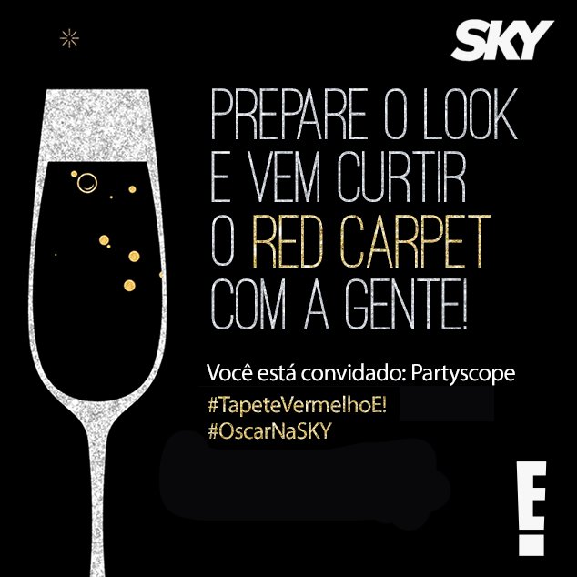 skybrasil's tweet photo. Em minutos tem #Partyscope com @lailacoelhoo e @carolmoreira3 comentando tudo do #TapeteVermelhoE! #OscarNaSKY https://t.co/ljPHsBNeab