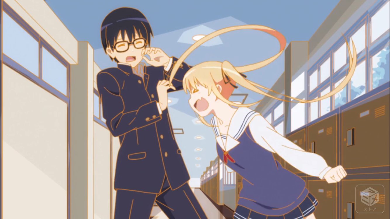 تويتر 小庵 春 على تويتر 冴えない彼女の育て方 第1話 視聴完了 なるほど ハーレムか い い な ツインテールで攻撃されるとか なんすかこのご褒美 冴えカノ T Co Ekhbohmq5i