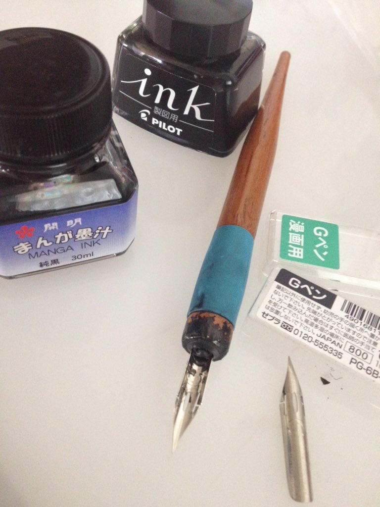 アッチ En Twitter Cyobiovo ペン先はゼブラのgで インクはパイロットとまんが墨汁を交互に使い分けてます T Co 3i7iidyzki Twitter アッチ En Twitter Cyobiovo ペン先はゼブラのgで インクはパイロットとまんが墨汁を交互に使い分けてます T Co 3i7iidyzki Twitter