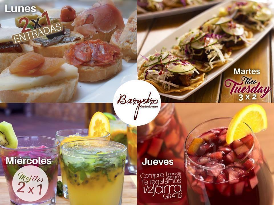 Barystro's tweet image. Te dejamos las mejores promociones de la semana. Vení a disfrutar del mejor ambiente de la… ift.tt/1SaVuLl