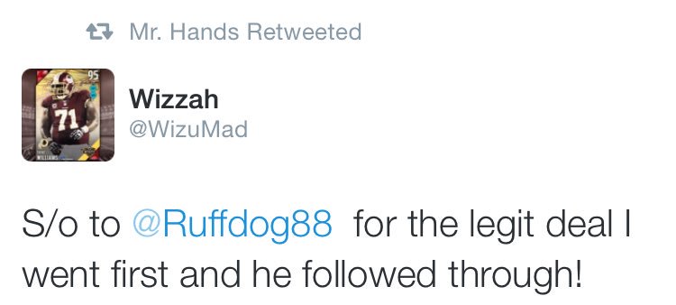 BIuxter's tweet photo. @MUTGuru one more!!! This kid is buying MUT coins cheap and continues to sell for profit! He's deleting tweets https://t.co/IovGYG87FG