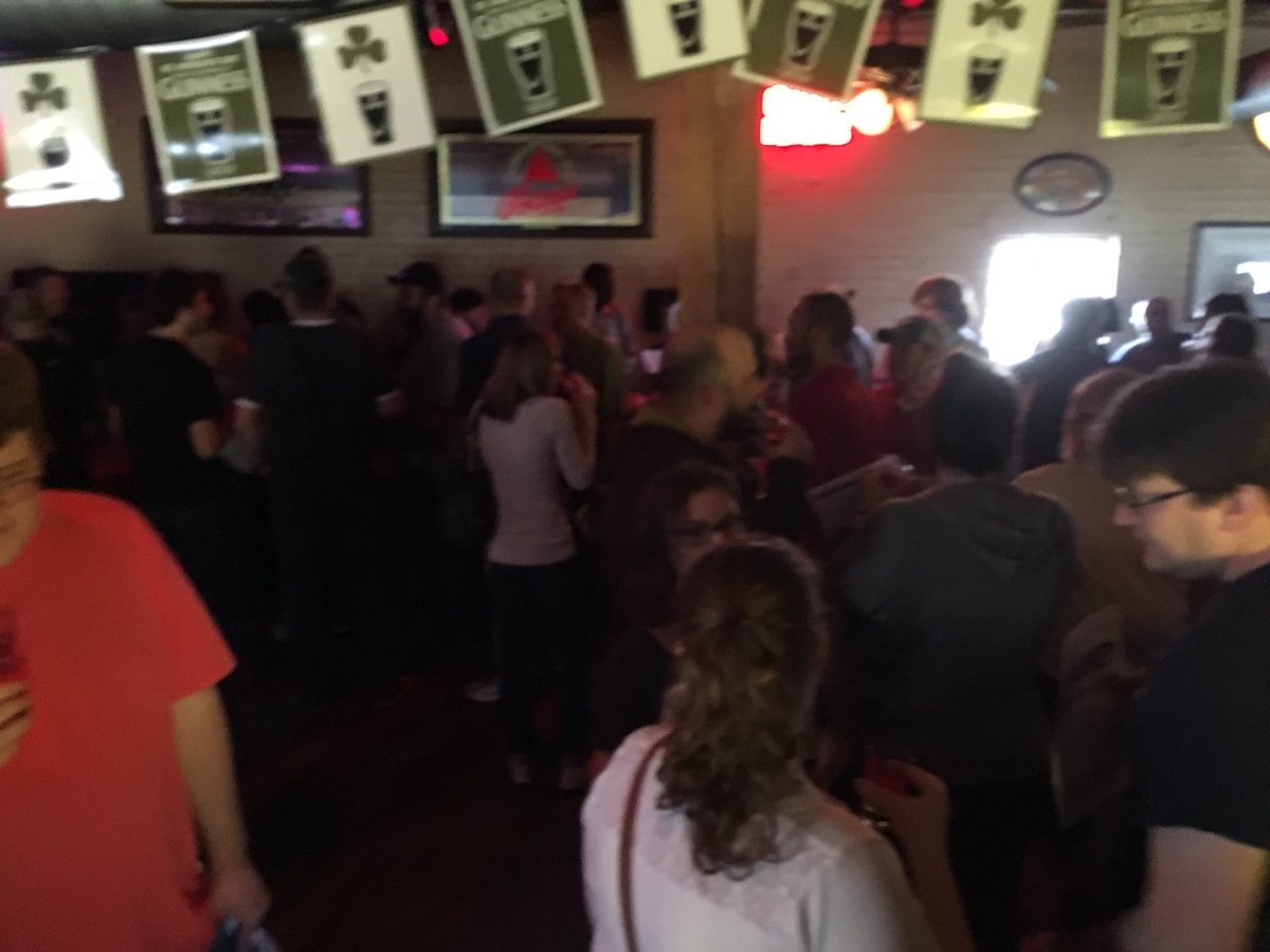 BIGBrewCo's tweet photo. Excellent crowd and great beers at #MashedIn @TapWerks https://t.co/YkkFre0ACv