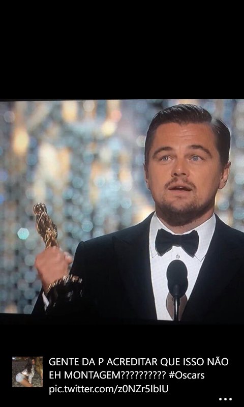 EricoFurtado's tweet photo. #Oscar #Oscars #Oscar2016 LEONARDO DICAPRIO GANHOU O OSCAR CARALHO, AE POHAAAA!! 🎊🎉🎆 AEEEEEEEEEEEE https://t.co/nnisB0pd6e
