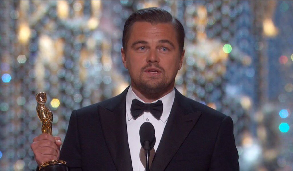 MeriRodionova's tweet photo. Ты сделал это #Oscar2016 #LeoOscars https://t.co/WqfKnrtIuj