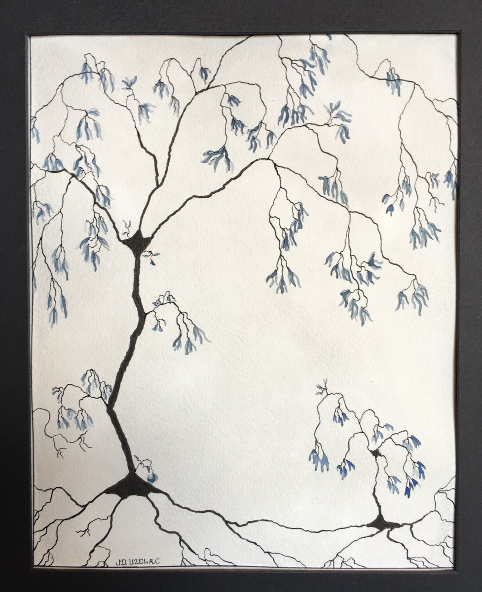 #neuroscience #neurons #psychology #arttherapy Neuron Art available at etsy.com/shop/Psycholog…