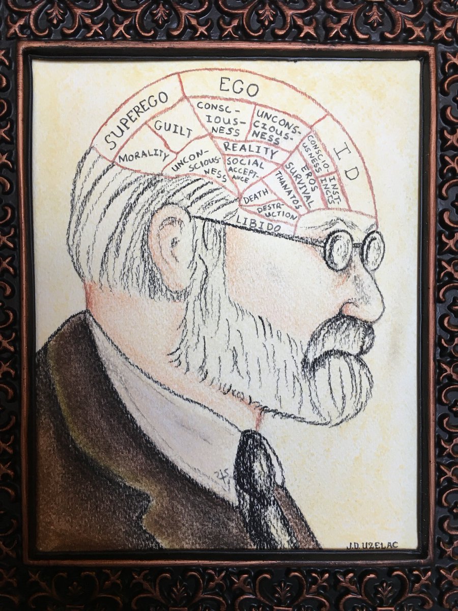 #freud #psychology #mentalhealth affordable psychological art at etsy.com/shop/Psycholog…