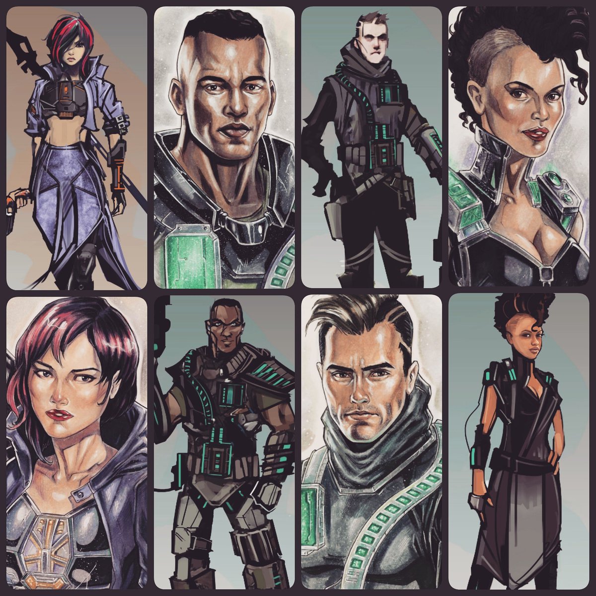 TimeLostComics's tweet image. Art by @BellaRachlin and @venamisart!