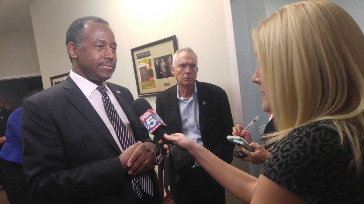 PhotoZorn_TV's tweet photo. .@FOX5Atlanta was the only TV station at @RealBenCarson Rally in #MilnerGa. @Claire_FOX5 has details #fox5atl https://t.co/nNsPiHRH0U