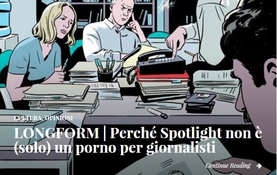 Mmasciata's tweet photo. Perché #spotlight non è (solo) un porno per #giornalisti https://t.co/azbhFhg8yL #SkyCinemaOscar #NottedegliOscar https://t.co/OU7j9S50Tt
