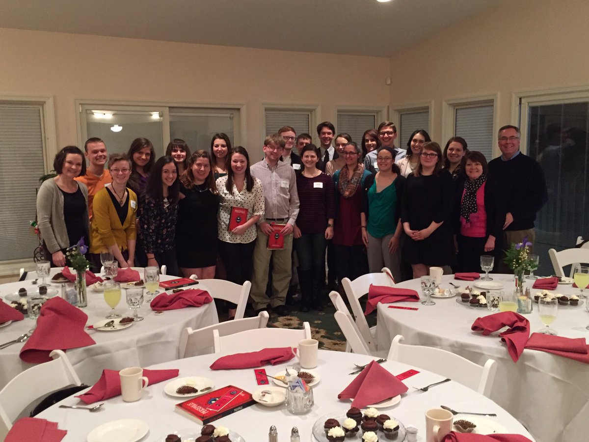 BWPres's tweet photo. Really enjoyed dinner and book discussion at the house with our senior BW Honors Program students! @BWHonors https://t.co/79oupXaPoN