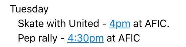 jlavigne1640's tweet photo. Come skate with The Appleton United State Bound Hockey and stick around for the pep rally! Tuesday @4pm #rollau https://t.co/wrM7rz6SLG