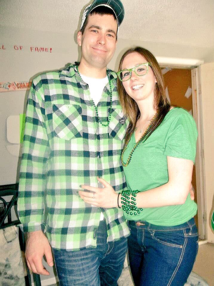 ESMITH071192's tweet photo. @TheFordFANatic #fansgofurther throw back to one of my first university St. Patty's with my guy #luckyinlove https://t.co/f8drhlUaxM