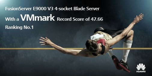 HuaweiCloud1's tweet photo. Huawei FusionServer E9000 V3 4-Socket Blade Server achieves record
VMmark score again. https://t.co/0oXBhSLDTv https://t.co/pQXrpKaTa3