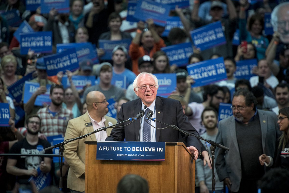 BernieSanders's tweet photo. Bernie Sanders can’t do this alone. We've gotta do it together through a strong grassroots movement. #COpolitics https://t.co/mKbg4LKeWP