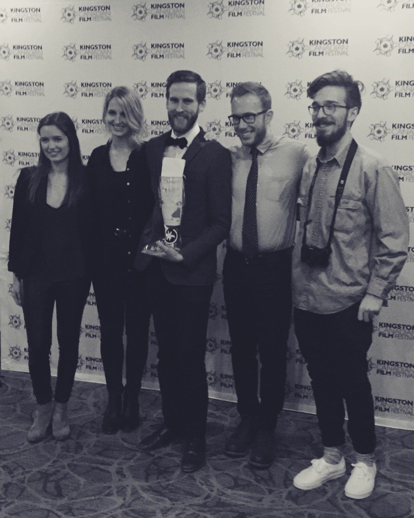 TheAbrams's tweet photo. Jack the Tenor won the KCFF award for Best Local Short! Proud of everyone who was a part of this project. #KCFF16 https://t.co/aGoI2GBUwz