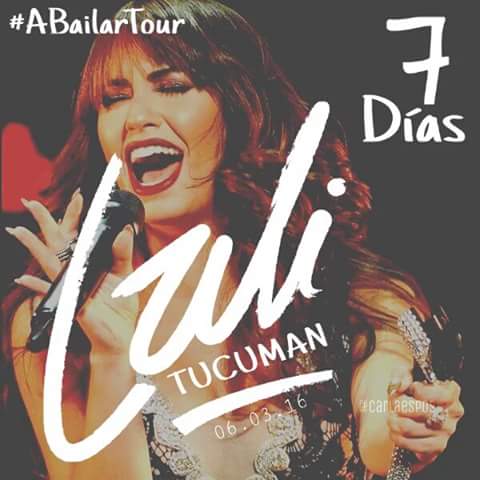 CamiReales123's tweet photo. No veo las horas de verte brillar REINA, Tucuman te espera con todo #abailartour #LaliEsposito @laliespos 😍❤👑🎤🎵 https://t.co/d7U7LDbduE