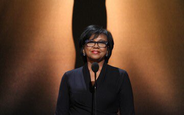 honeymag's tweet photo. Cheryl Boone Isaacs @TheAcademy president #ChangesSoon 😔 #Oscars https://t.co/jdVSPy94C3