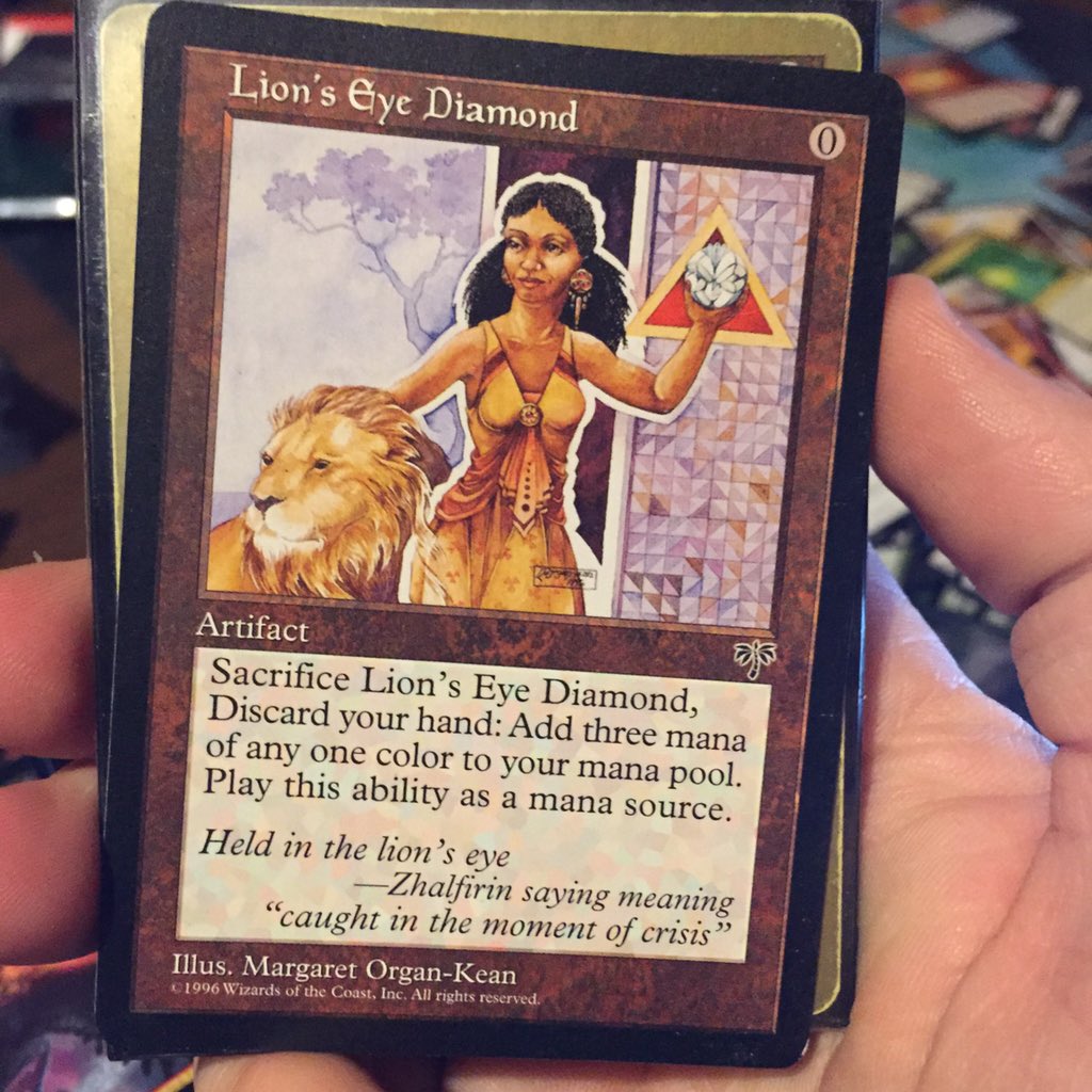 EQD_Karl's tweet photo. Just found thins in an old box of cards in my basement! #mtgfinance https://t.co/5nyVBxQx5w