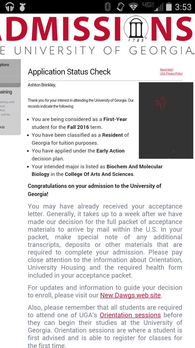 ashtonb1998's tweet photo. Thank you so much! @drgravesUGA I'm so excited! #UGA20 🙌 https://t.co/sUG6lxpwIy