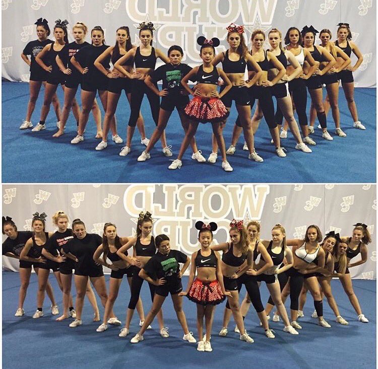 RtCheer's tweet photo. Small Senior 2- World Cup Allstars Infinity Blaque https://t.co/7DDAQWO6cF