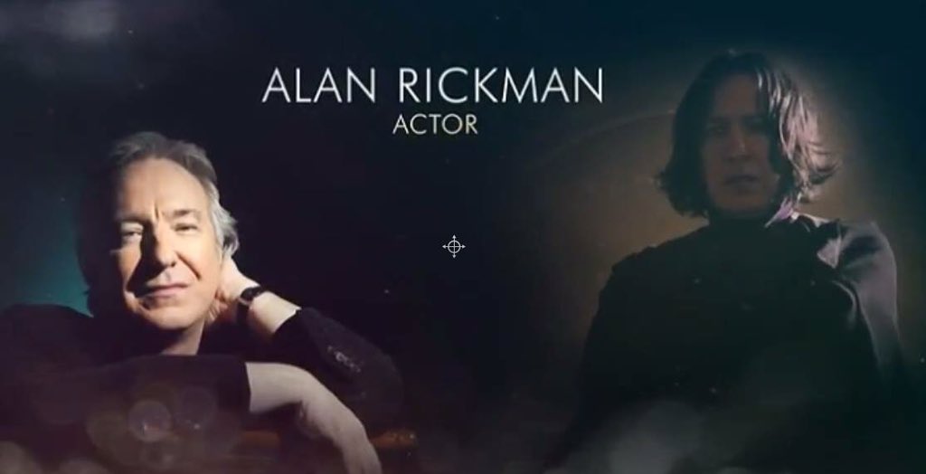 irrelevant003's tweet photo. No estaba preparada para esto... ☹😭 #Oscars #Potterhead #AlwaysSnape https://t.co/VopH7ZSWw2