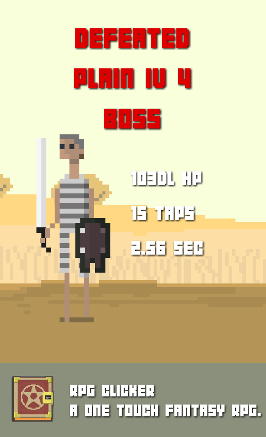 petertiger8118's tweet photo. Defeated Plain IV 4 Boss in a battle to the death in RPG Clicker: https://t.co/jlM5PK9A6W #rpg #clicker https://t.co/9D3rJYkhby