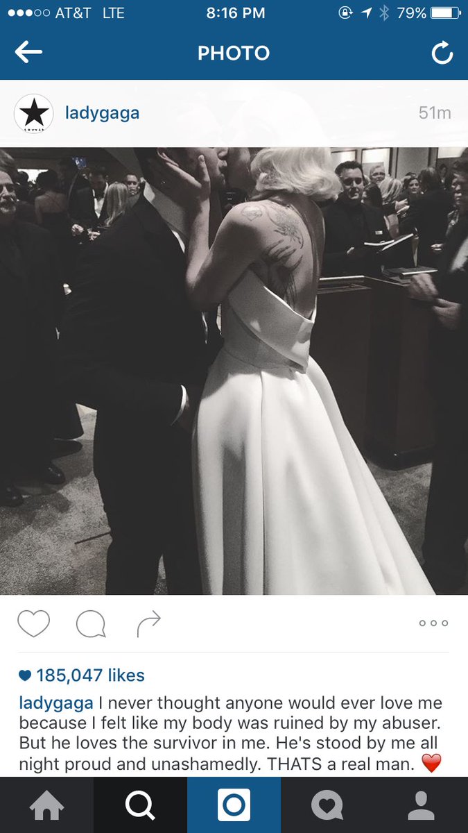 alloveranthony's tweet photo. L A D Y - G A G A - W O W #Oscars https://t.co/rlenaUH4CV