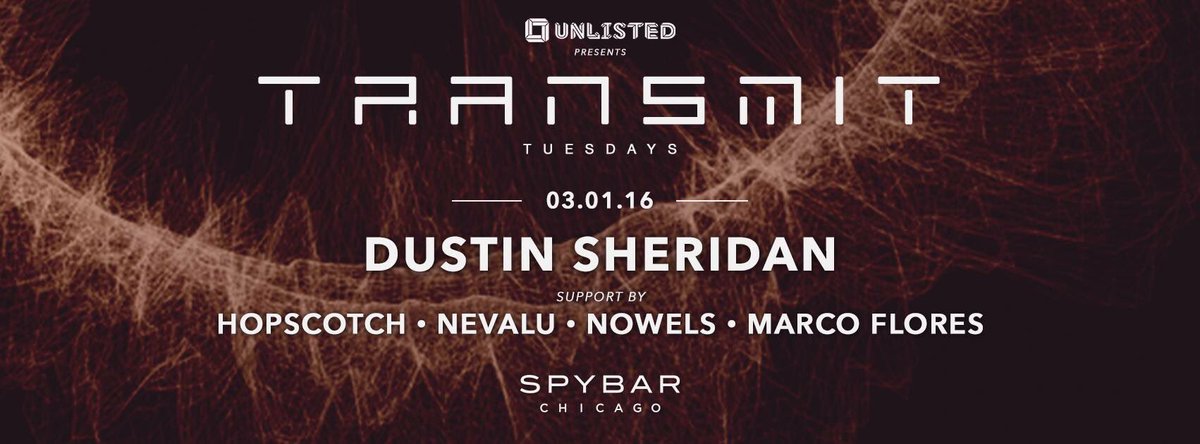 Th3rdWorldBeats's tweet photo. This week for #TransmitTuesday at @Spybar - @UnlistedChi @DjNevalu @dustinsheridan https://t.co/7kfJxgx2Zo