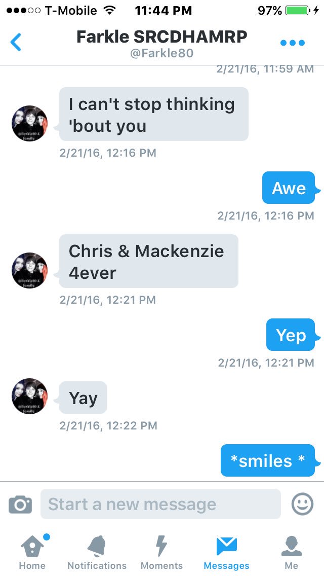He told my cousin his real name @BubblyRiles_  @