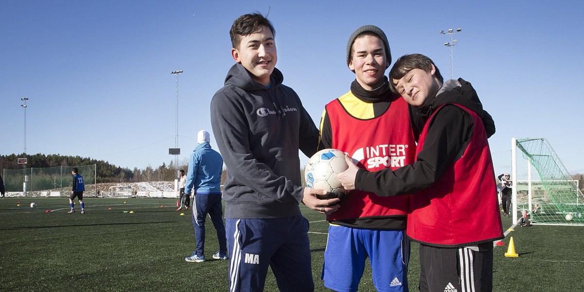 LT_Sodertalje's tweet image. "Fotboll är glädje och kärlek. Och den är färgblind"
lt.se/nyheter/nykvar…